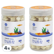 STANDBYME 반려동물 안심트릿 동결건조 간식, 북어, 40g, 4개