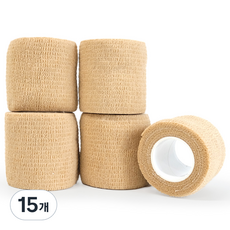 코멧 자가점착 탄력밴드 5cm x 4.5m, 1개입, 15개