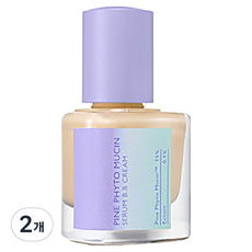 미샤 레이어링 핏 파인피토뮤신 세럼 비비크림 SPF50+ PA++++, 브랜, 30ml, 2개