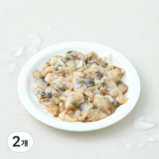 바다림 자연산 생물 바지락살 (냉장), 2개, 180g