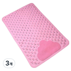 Fotenkit 實用清爽腳底按摩墊 68 x 34 cm, 3個, 嬰兒粉