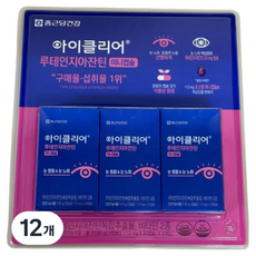 Chong Kun Dang 鍾根堂 Eyeclear 葉黃素玉米黃素 3.36g, 12個, 30錠