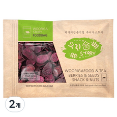 wooriga. 紫薯片, 400g, 2個