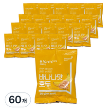 이팜키즈 바나나맛 호두, 20g, 60개