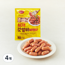 돼지고기 90% 이상 소디프 갓성비 비엔나, 700g, 4개