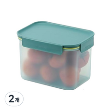 락앤락 프레쉬 프로텍트 밀폐용기 그린, 2개, 2L