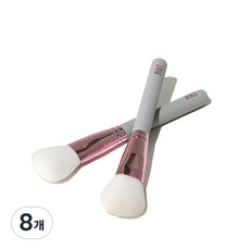 칠페이스 로즈골드 페이스 파우더 브러쉬 308, 혼합색상, 8개