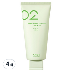아모스프로페셔널 퓨어스마트 팩, 300ml, 4개