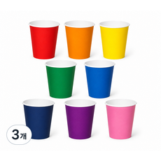 comet 彩色紙杯 190ml, 3個, 200入