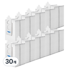 멋진공간 에코백스 T30S pro 프로 X2 X5 옴니 호환 소모품 더스트백, 30개