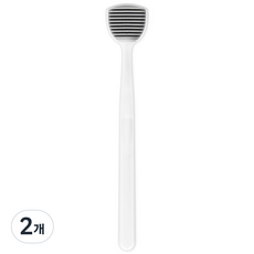 생활도감 혀클리너 흰색, 14g, 2개