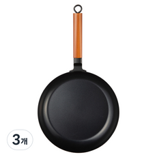 바이마르 인덕션 블랙빈 프라이팬, 28cm, 3개