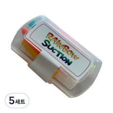 lens sonyeo Rainbow Suction硬式隱形眼鏡吸棒組 7入, 混色, 5組