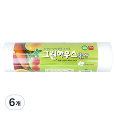 Green House 捲筒袋 中 30cm x 40cm, 中(M), 500入, 6個