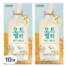 오모패밀리 서강유업 우유, 1L, 10개