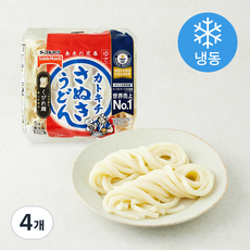테이블마크 카토키치 사누끼 우동면 5개입 (냉동), 900g, 4개