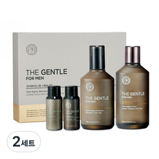 THE FACE SHOP 菲詩小舖 男士撫紋光滑護理特別禮盒 4件入, 皮膚+乳液, 2組