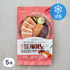 굽네 볼케이노 통등심 돈카츠 (냉동), 280g, 5개