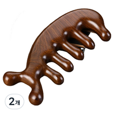 Shopping Sprint 木製頭皮刮痧按摩器 04, 2個, 單一顏色