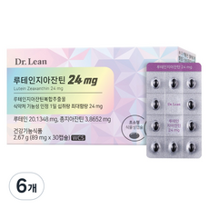 닥터린 루테인 지아잔틴 24mg, 30정, 6개