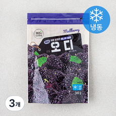 오디 (냉동), 300g, 3개