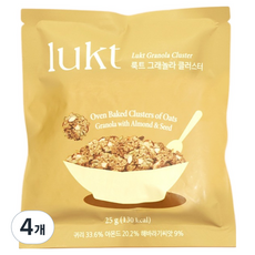 lukt 格蘭諾拉脆塊, 25g, 4個