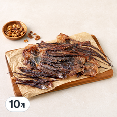 해맑은푸드 대왕발 조미오징어, 10개, 70g