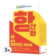동국제약 비타민C 1000 36g, 3개, 30정