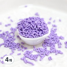 가드 벨리타 스팽글 DIY 슬라임 만들기재료 100g, 4개, 퍼플