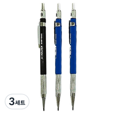 PINKFOOT 筆芯式自動鉛筆 2款 + 隨機出貨組合, 2mm, 3套