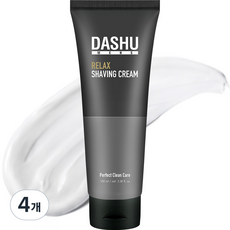 男用溫和保濕刮鬍膏, 100ml, 4個