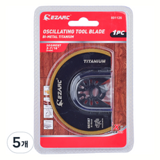 Ezarc 工具 多功能切割刀片 TIN 通用型 87mm 801126, 5個