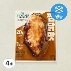 더건강한 소스 닭가슴살 찜닭맛 (냉동), 100g, 4개, 1개입