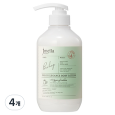 제이멜라 인 프랑스 엘레강스 바디 로션 퓨어 허그, 4개, 500ml