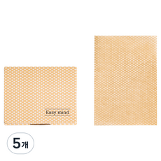 EasyMind 亞麻吸油麵紙, 5個, 100枚入