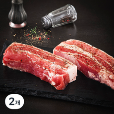 미트엔조이 시즈닝 삼겹살 스테이크, 300g, 2개