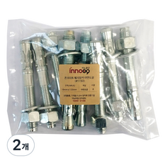 Innotime 混凝土楔形錨栓 鍍鋅 1150 8入, 2個