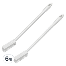 Sol & Soul 長柄縫隙刷 2入, 6個, 淺灰色