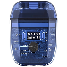 konka 透明智能電顯刮鬍刀, KTXD-1320-T(S), 透明藍