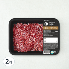 곰곰 국내산 소고기 다짐육 (냉장), 2개, 300g