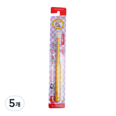 민들레종 360도 베이비칫솔, 화이트, 5개, 1개입