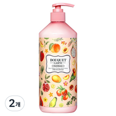 부케가르니 비타 콜라겐 퍼퓸 바디로션 피치블라썸, 750ml, 2개