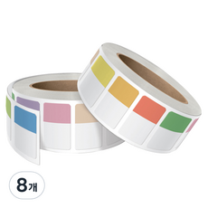 01 SEALS 可撕除12色迷你索引貼紙卷 R-32, 500入, 8個