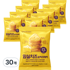 任實起司蒜味餅乾, 60g, 30包