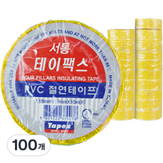 Tapex Seotong PVC絕緣膠帶, 100個