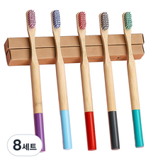 Dadaland 竹螺旋孕婦牙刷套組, 8組, 5個裝