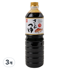 日本 Marue 九州生魚片醬油 甜味, 3個, 1L