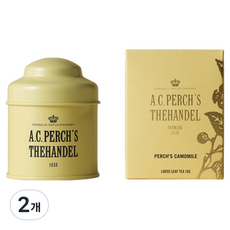 A.C.PERCH'S THEHANDEL Thehandel Perch's 迷你罐洋甘菊葉茶, 2個, 1入, 15g