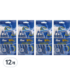 Dwightree MAX SPEED 3一次性刮鬍刀 藍色, 12個, 5入