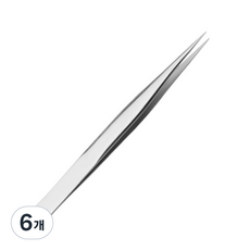 Soisoy 多功能精密鑷子 鑷子 直型, 單色, 6個